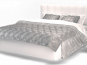 Кровать Элен 140 Vega white