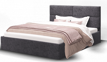 Кровать Сити 160 Графит