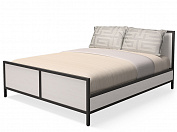 Кровать Лофт КМ-2.6 Белый шпон