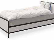 Кровать Лофт КМ-2.1 Белый шпон