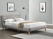 Кровать ELANDA 140 Светло-серый
